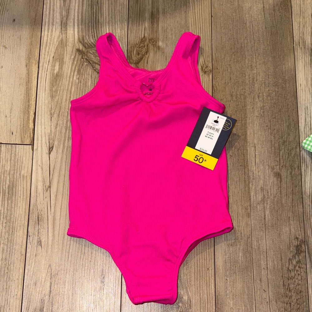 Toddler Rib One-Piece Swimsuit